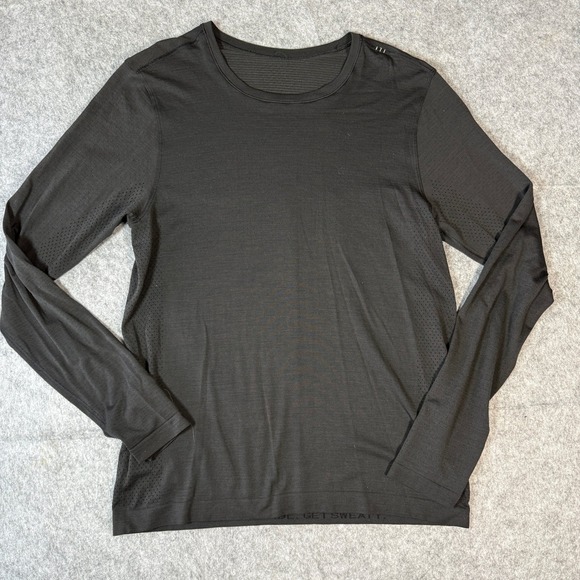 Lululemon Other - Lululemon Metal Vent Tech Long Sleeve Men Medium Black Running Base Layer Shirt